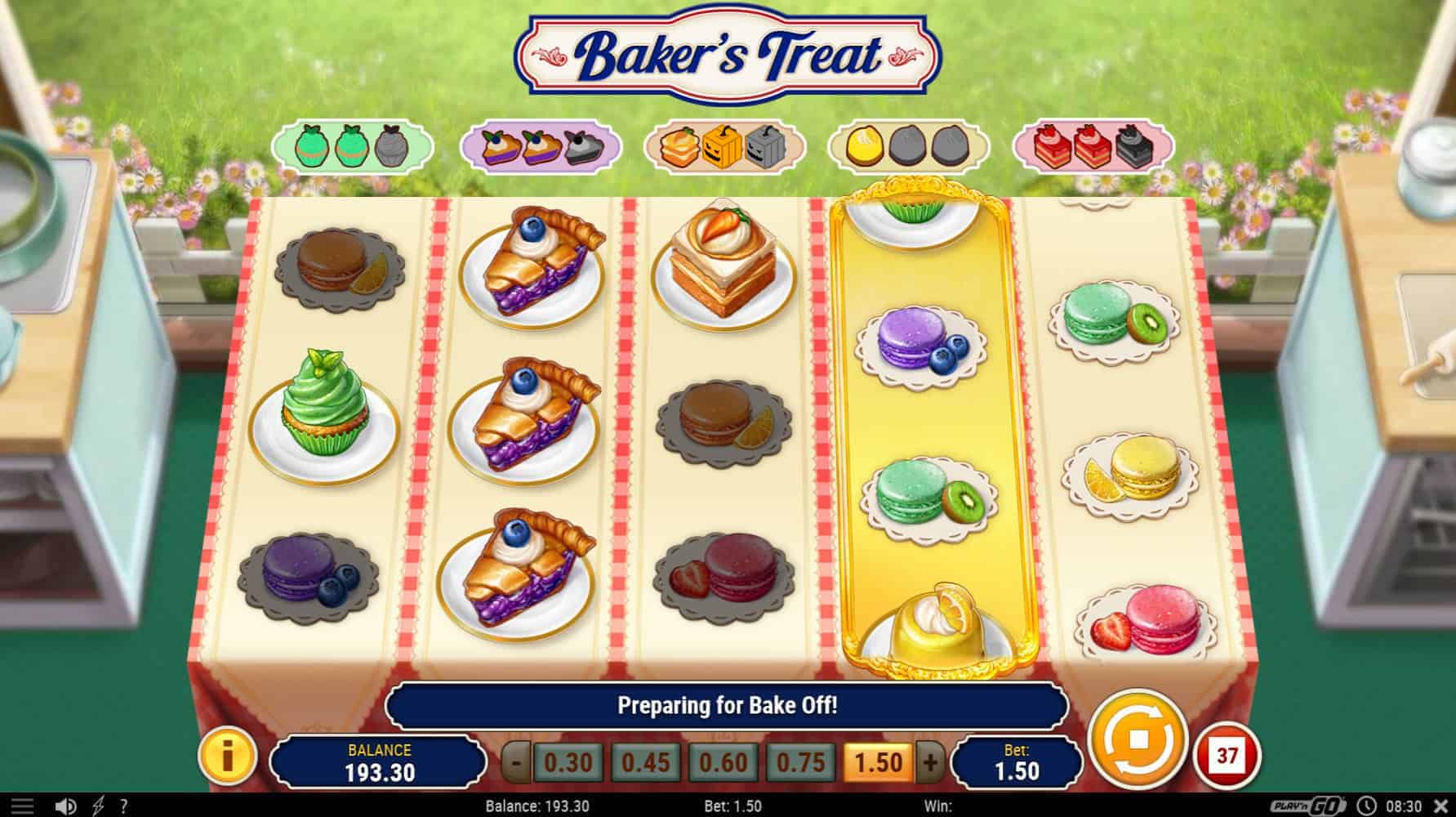 Baker Treat Slot 92387