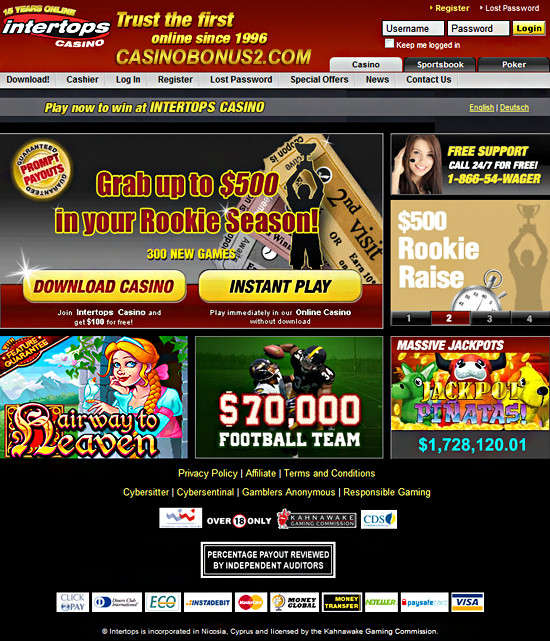Casino Bonus Real 74266