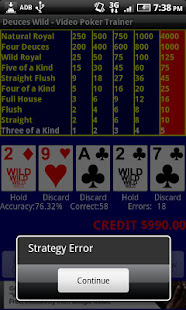 Deuces Wild Poker 77528
