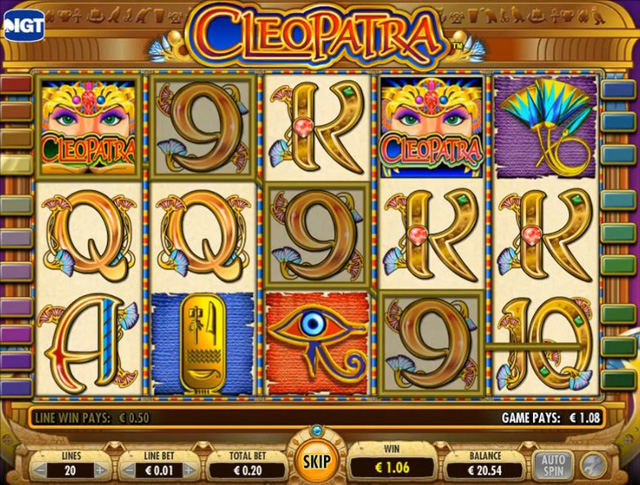 Free cleopatra slot machines online