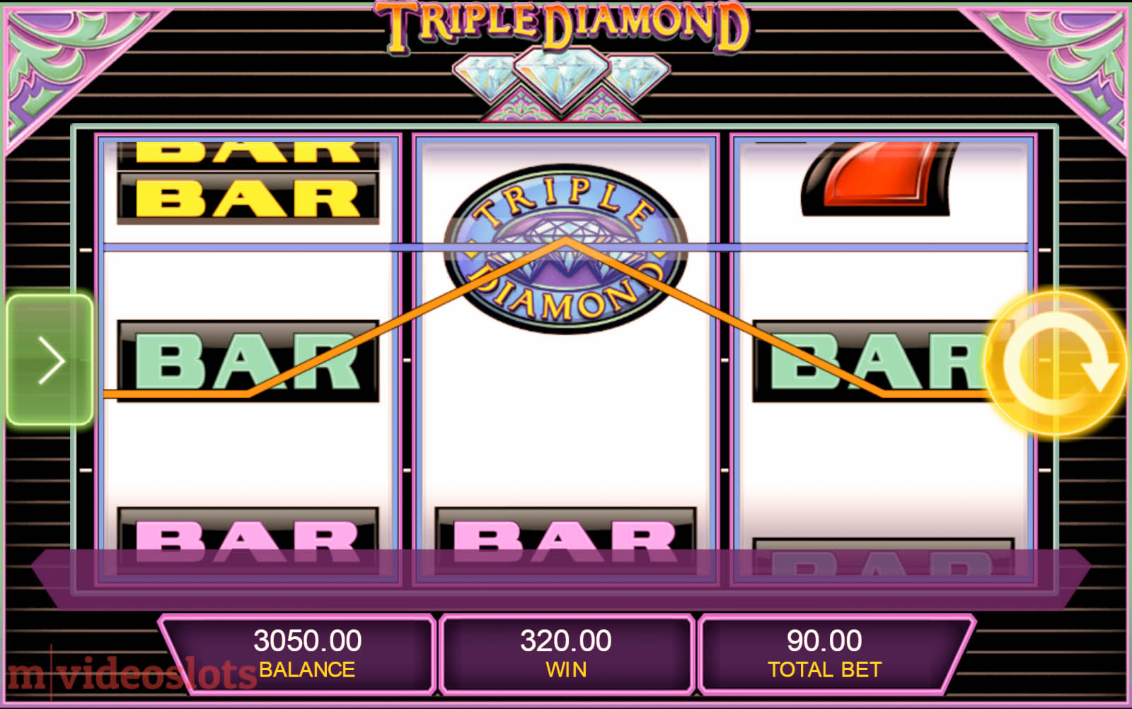 triple diamond игровой автомат